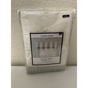 Concord One Lined Valance 52" x 17 "